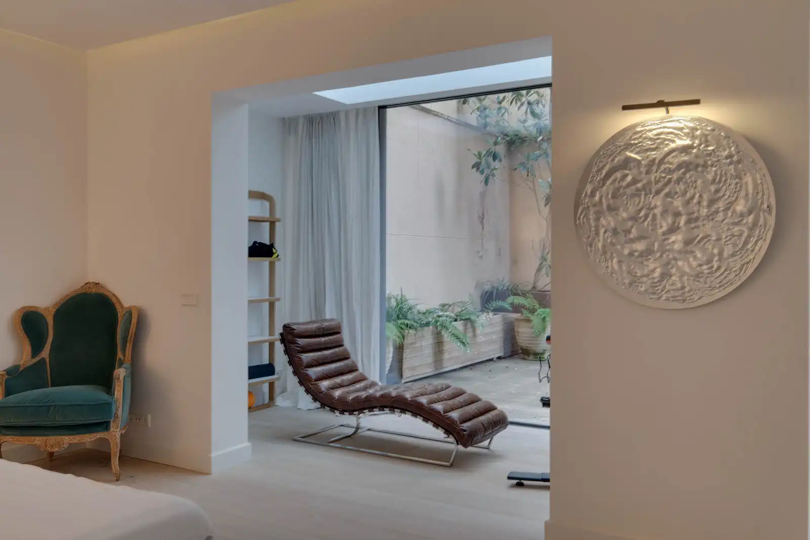 Living room of Flat for sale in Barcelona  with Air Conditioner, Heating and Parquet flooring