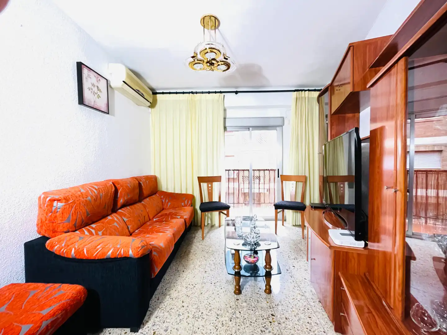 Sala de estar de Piso en venta en  Zaragoza Capital con Aire acondicionado, Calefacción y Terraza