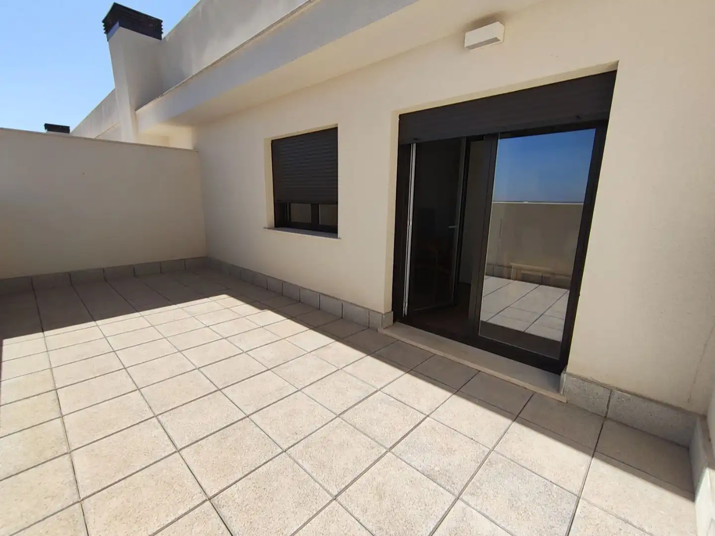 Terrace of Attic for rent in Albacete  with Air Conditioner, Heating and Terrace