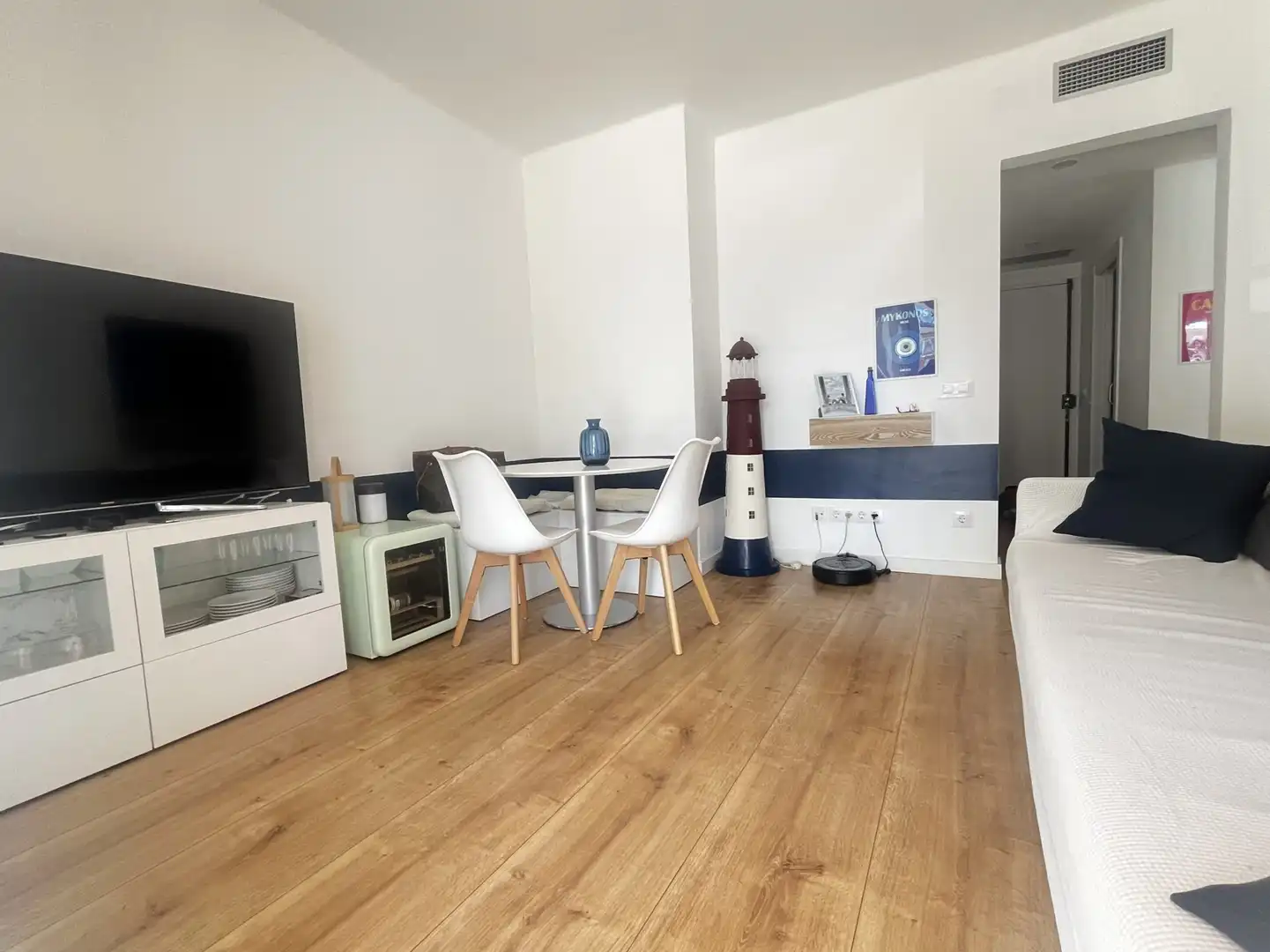 Sala d'estar de Planta baixa en venda en Castell d'Aro, Platja d'Aro i s'Agaró amb Aire condicionat, Calefacció i Terrassa