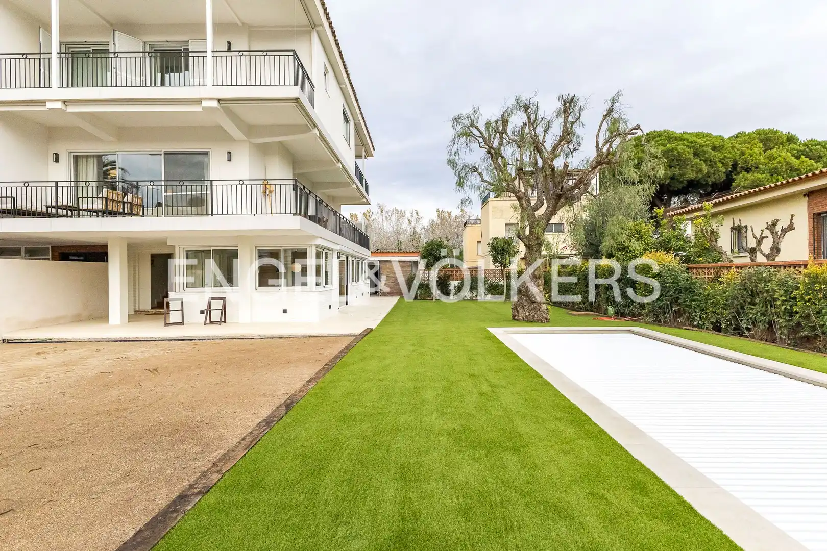 Exterior view of Houses for rent in Castelldefels  with Air Conditioner, Heating and Private garden