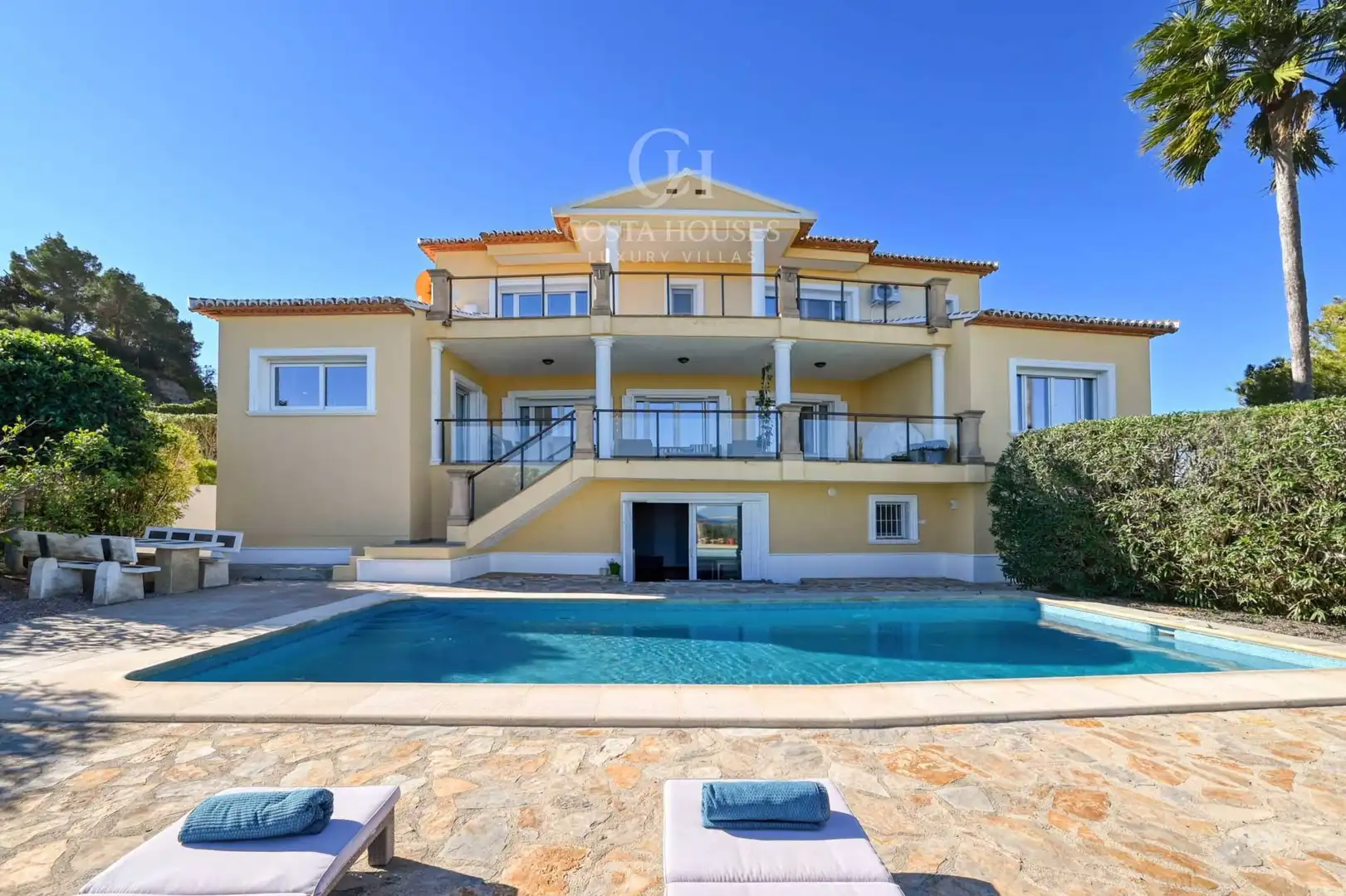 Exterior view of Houses for sale in Jávea / Xàbia  with Air Conditioner, Private garden and Parquet flooring