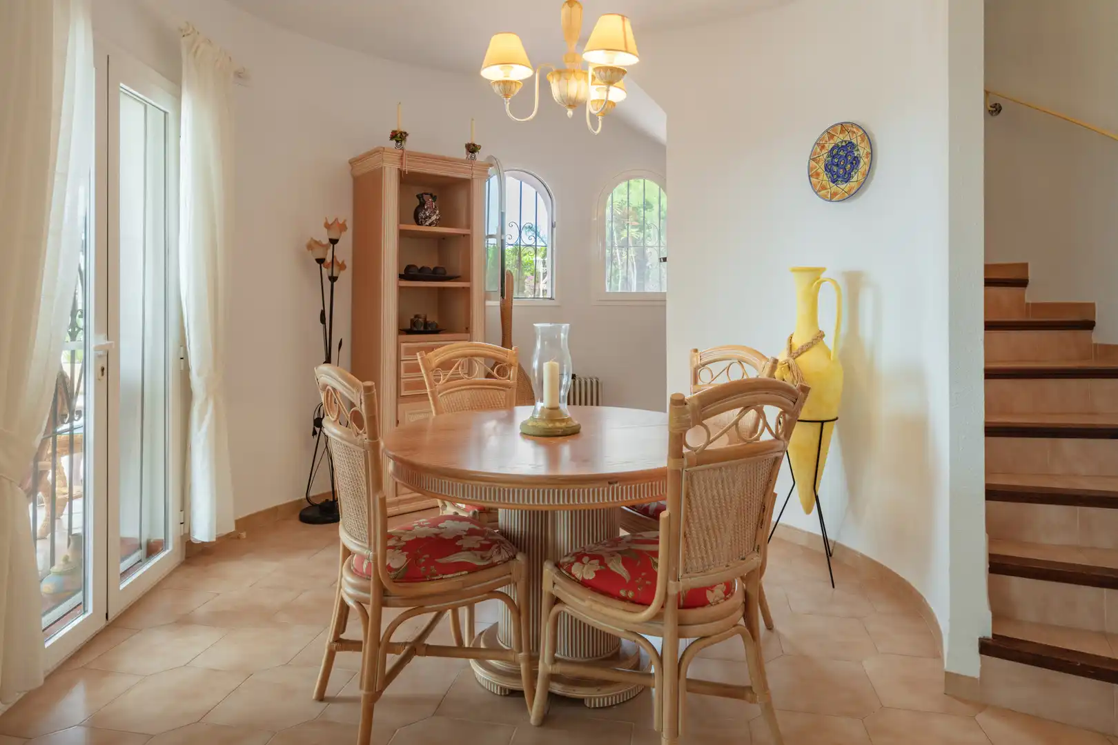Comedor de Casa o chalet en venta en Jávea / Xàbia con Jardín privado, Terraza y Piscina