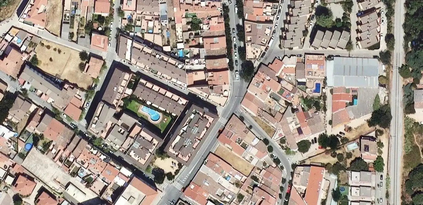 Vista exterior de Pis en venda en La Garriga
