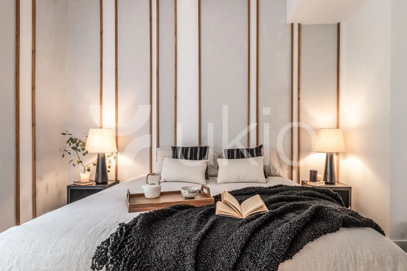 Habitación de Apartamento de alquiler en Madrid con Aire acondicionado, Calefacción y Amueblado