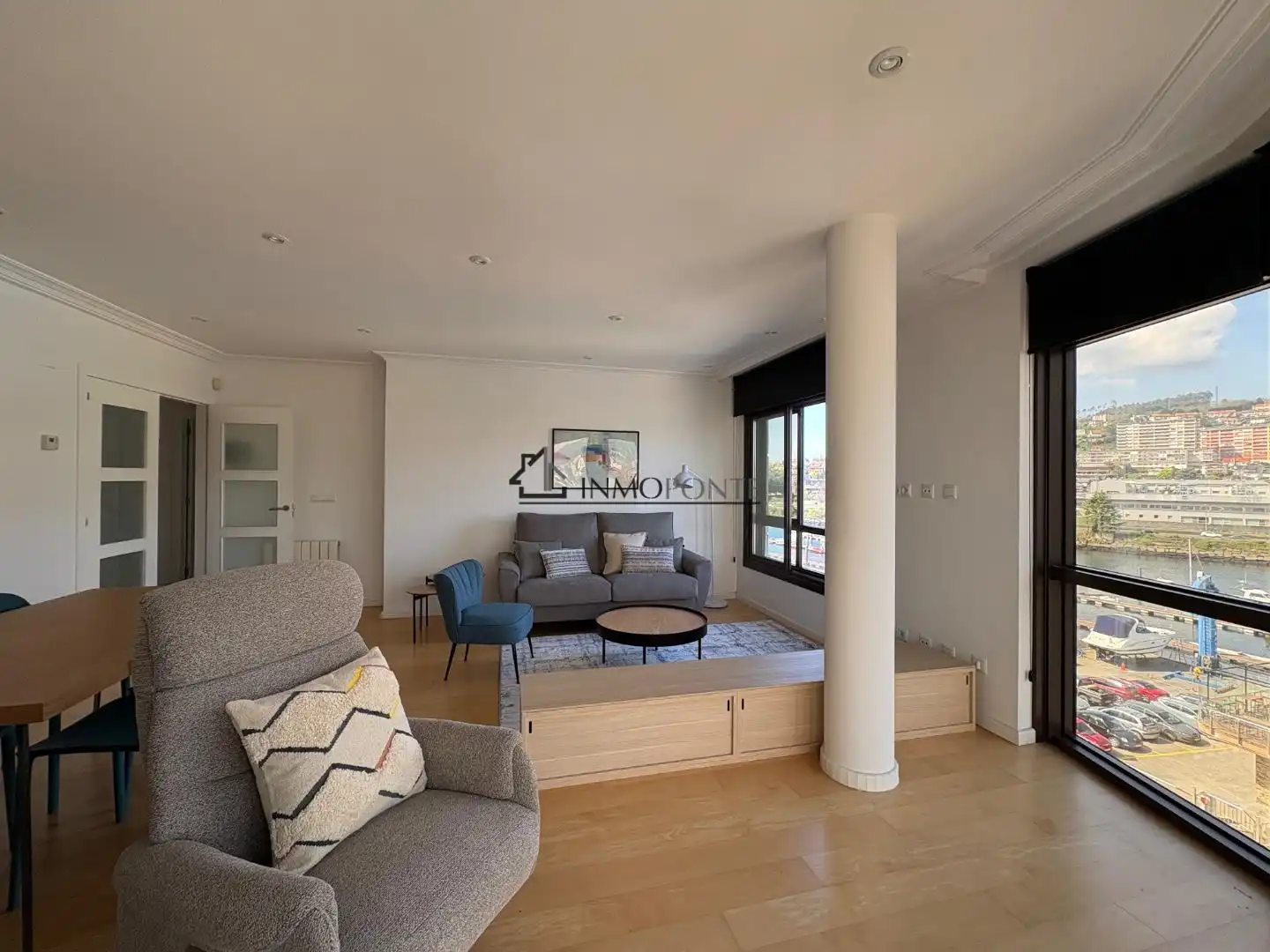 Sala de estar de Piso de alquiler en Pontevedra Capital  con Calefacción y Trastero