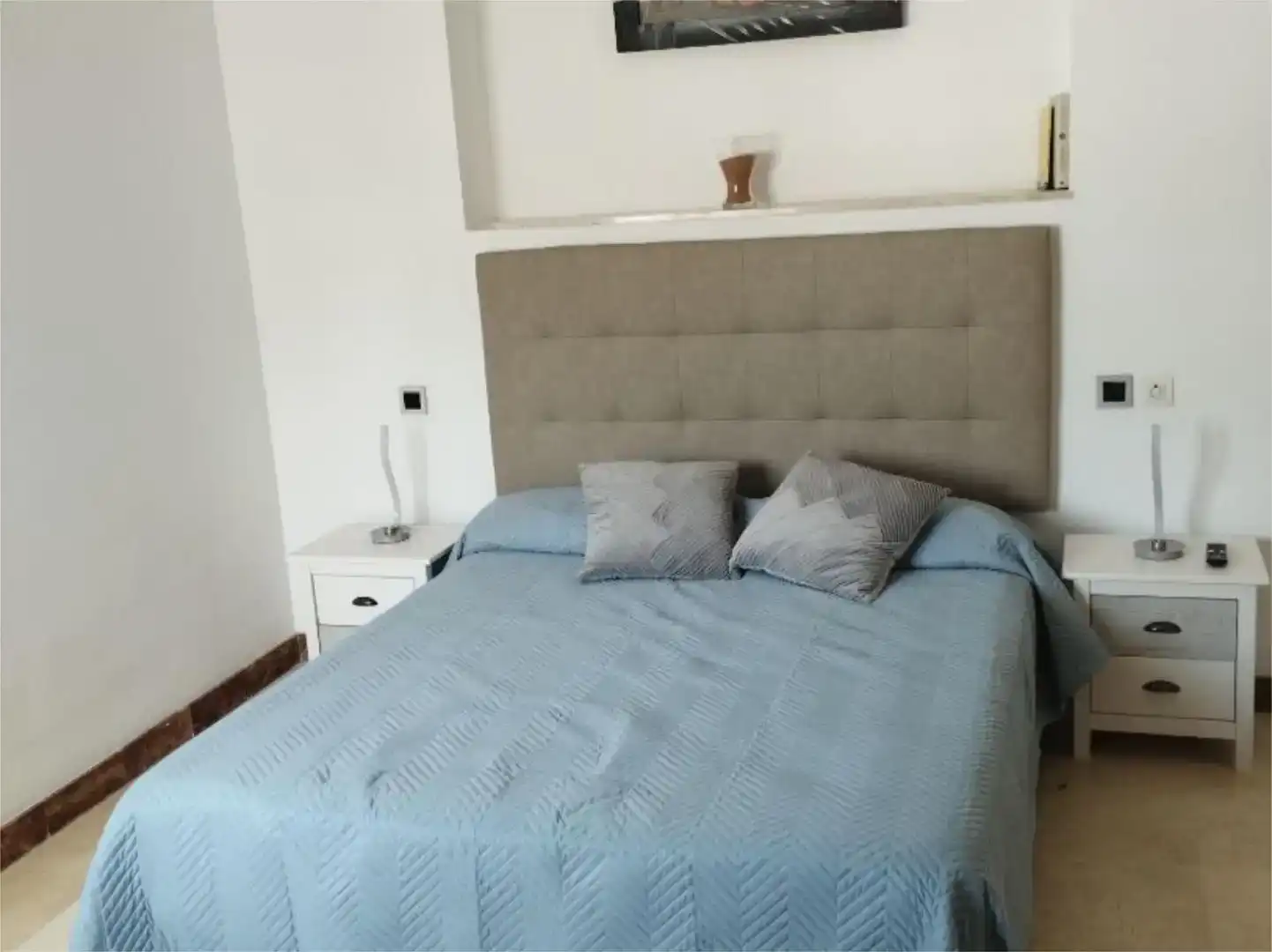 Bedroom of Flat for rent in Marbella  with Air Conditioner and Furnished
