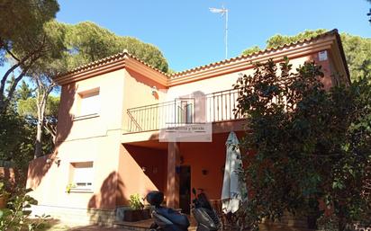 Vista exterior de Casa o xalet en venda en Chiclana de la Frontera amb Jardí privat, Terrassa i Traster