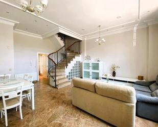 Living room of Single-family semi-detached for sale in  Valencia Capital  with Air Conditioner, Heating and Private garden