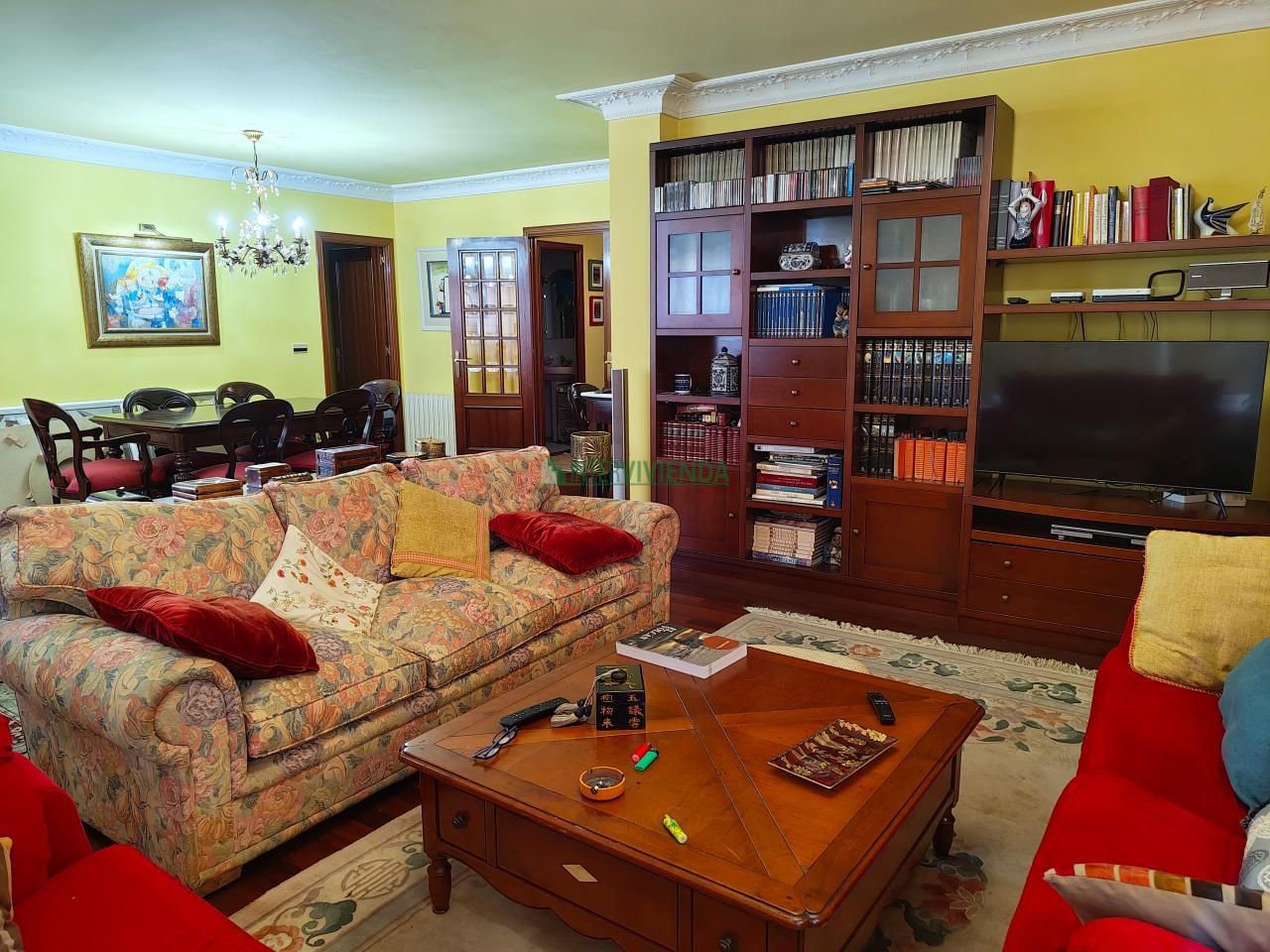 Sala d'estar de Pis en venda en Vigo  amb Calefacció, Parquet i Traster