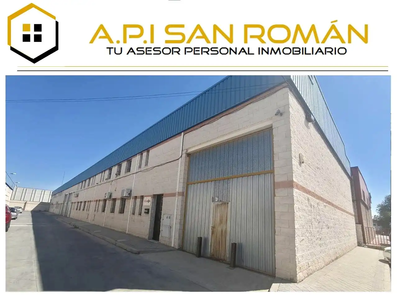 Vista exterior de Nave industrial de alquiler en Torrejón de Ardoz