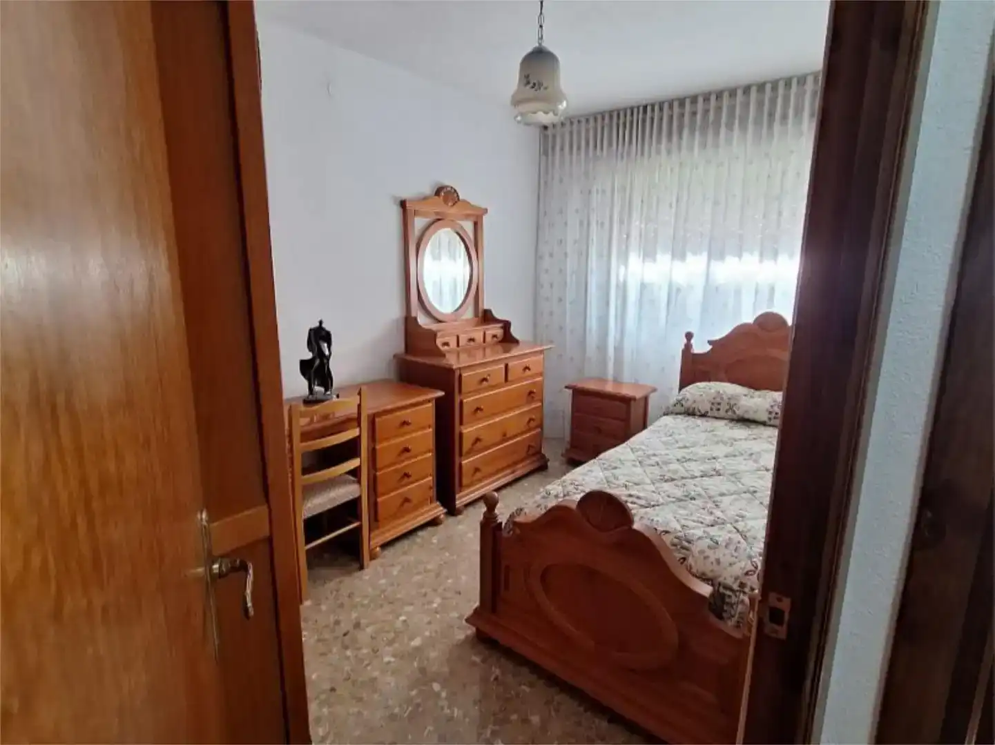 Schlafzimmer von Wohnung zum Verkauf in Málaga Capital mit Klimaanlage und Balkon
