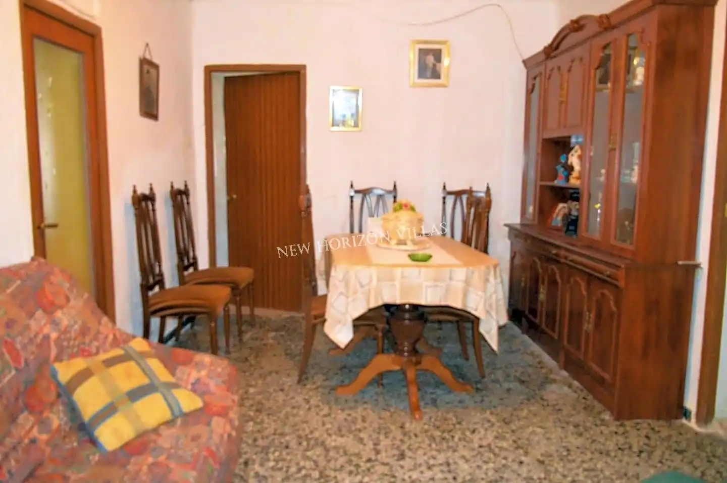 Sala d'estar de Casa o xalet en venda en Arboleas amb Calefacció, Jardí privat i Traster