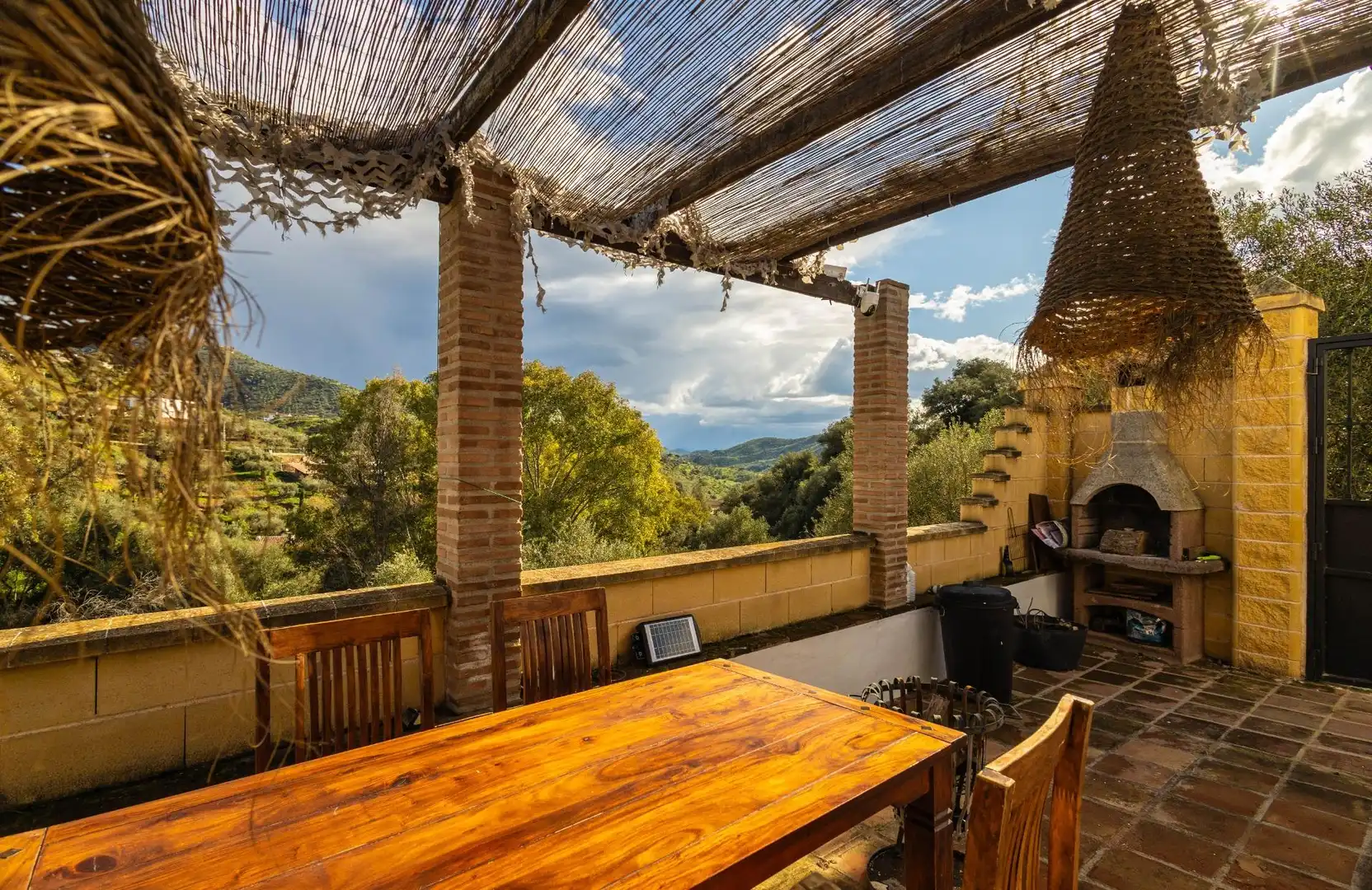 Terrace of Houses for sale in Almogía  with Air Conditioner and Furnished
