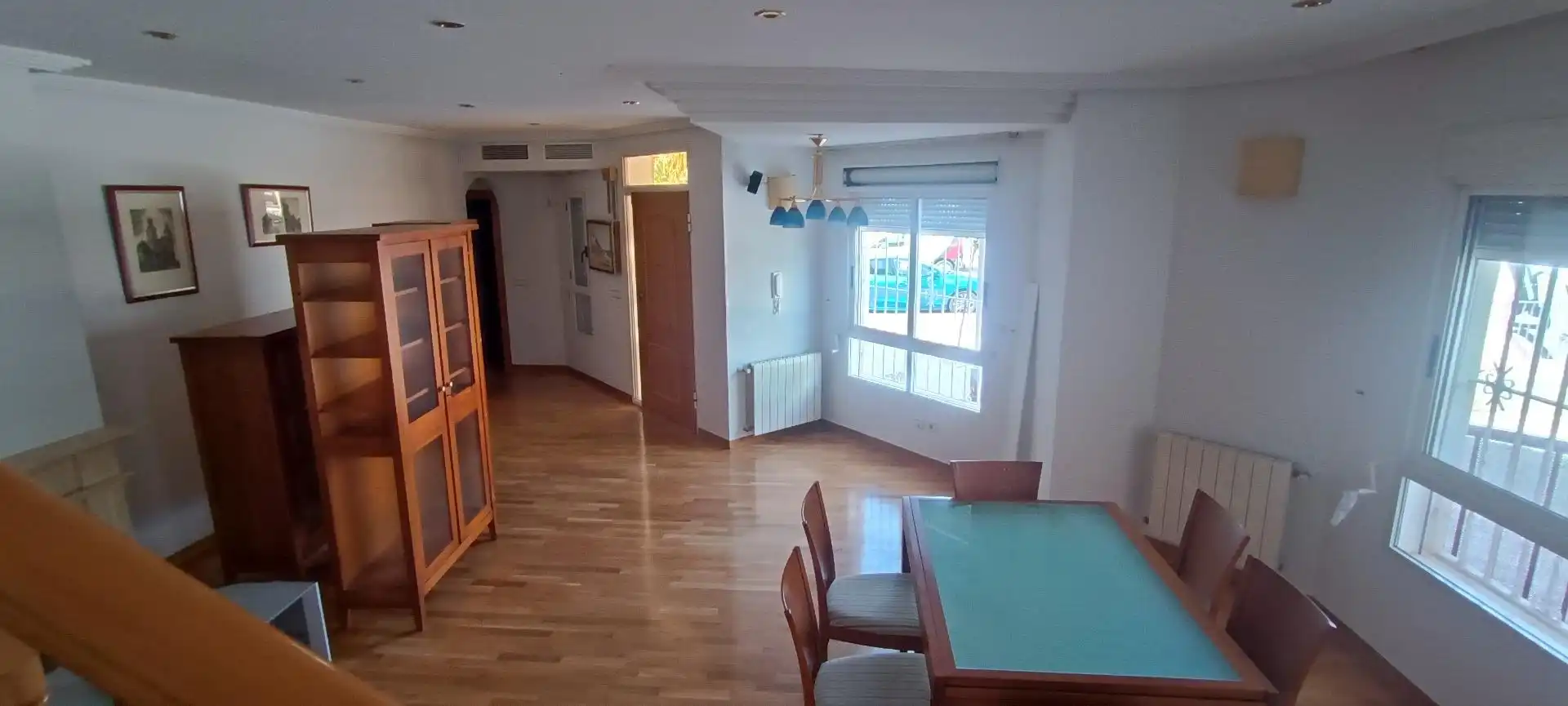 Menjador de Casa o xalet de lloguer en Murcia amb Aire condicionat, Calefacció i Parquet