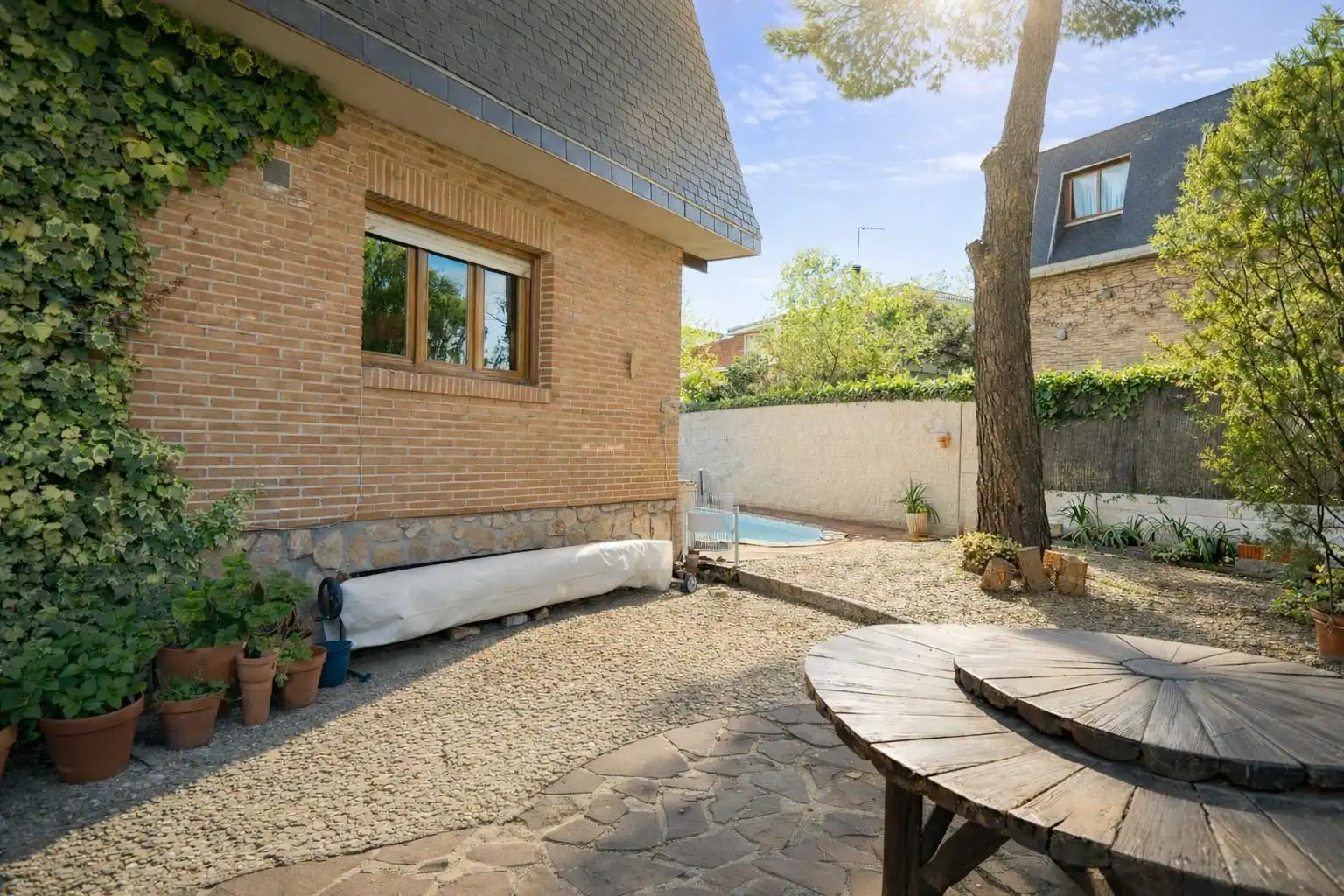 Terraza de Casa o chalet en venta en Torrelodones con Calefacción, Jardín privado y Terraza
