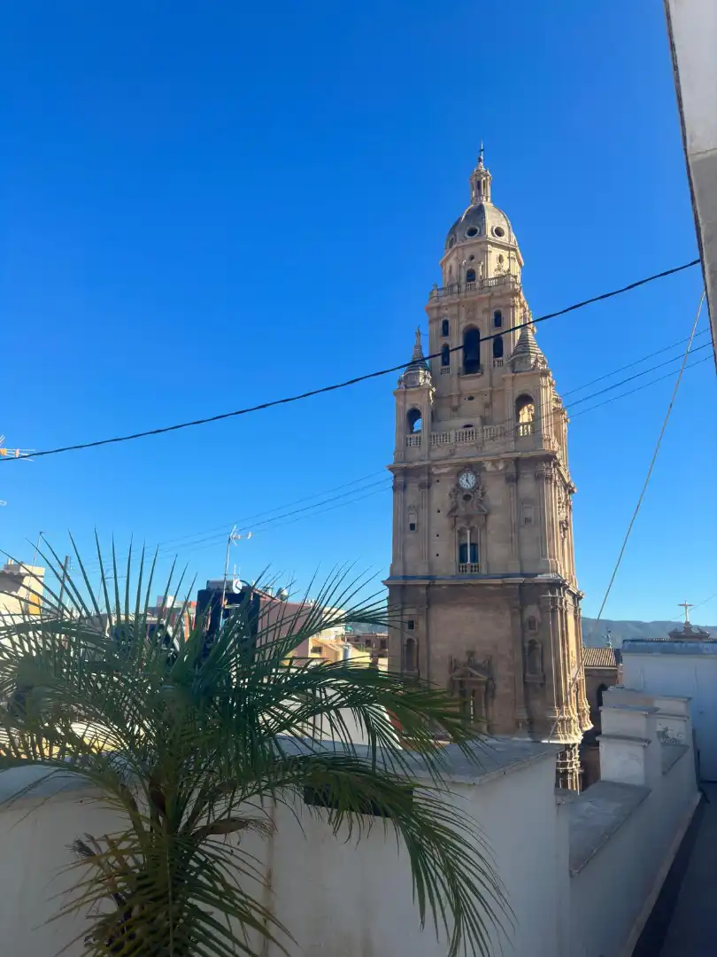 Außenansicht von Dachboden zur Miete in Murcia mit Klimaanlage, Heizung und Parkett