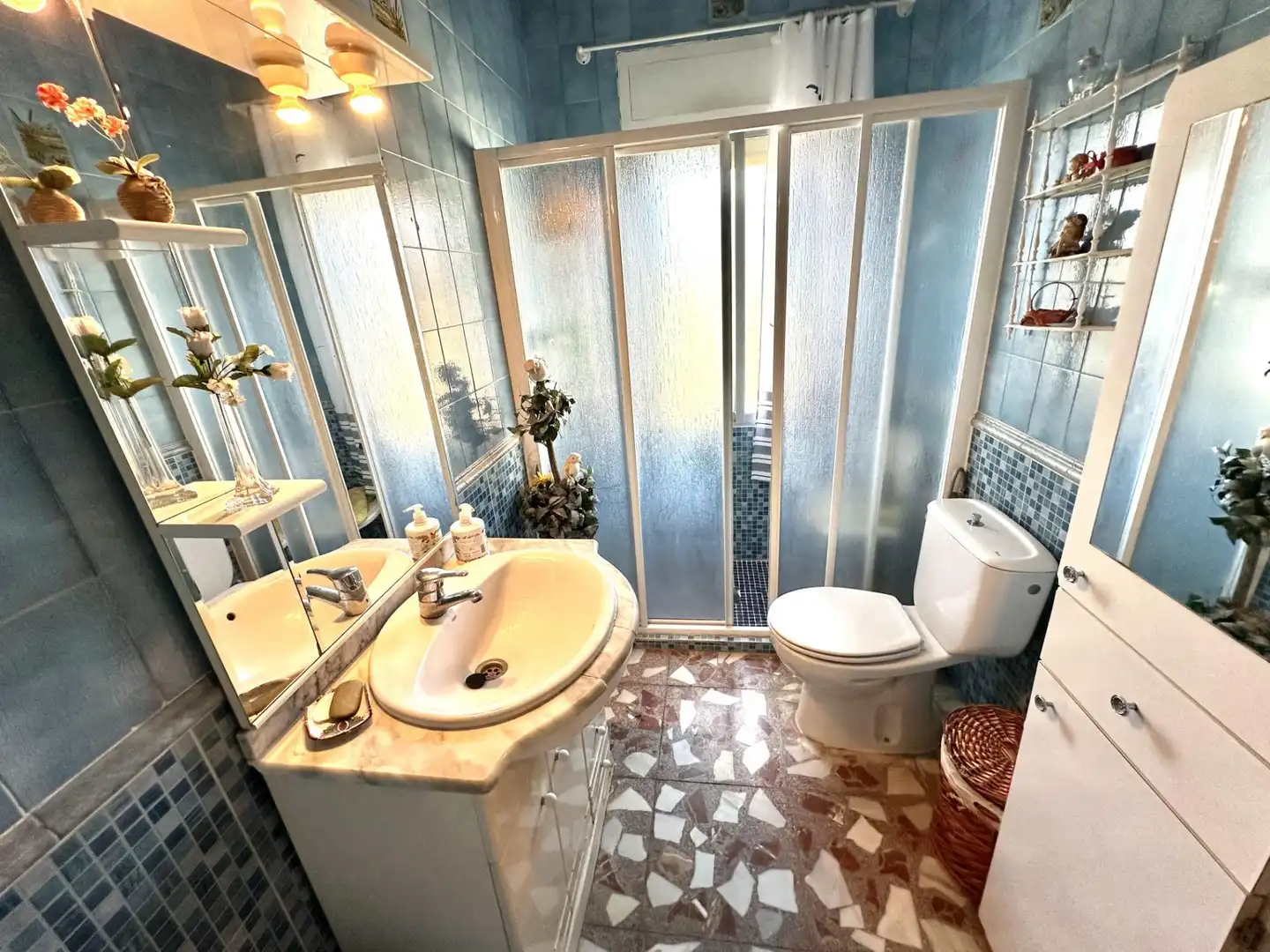 Badezimmer von Country house zum Verkauf in Lorca mit Klimaanlage und Privatgarten