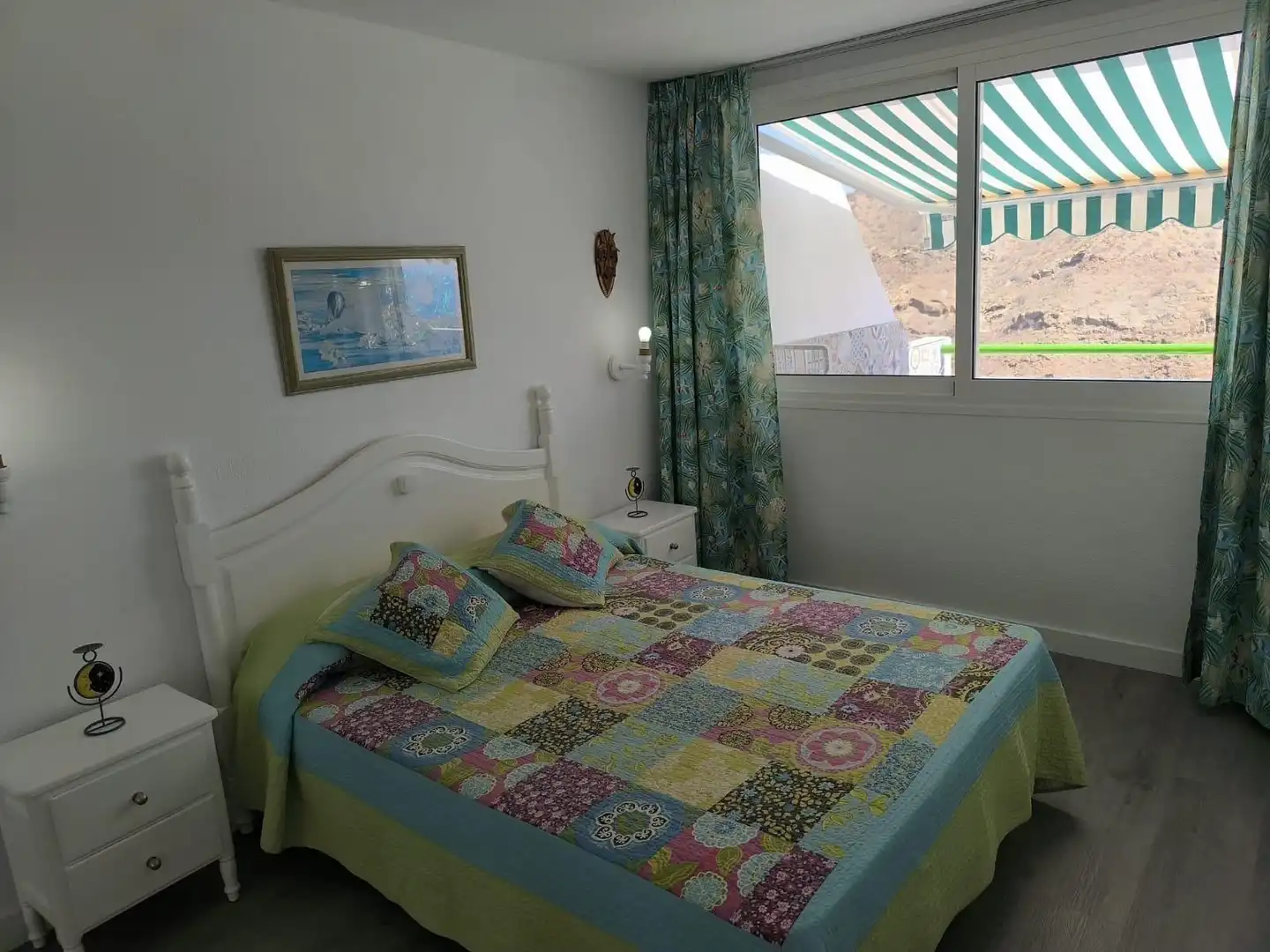 Dormitori de Apartament de lloguer en Mogán amb Terrassa, Moblat i Balcó
