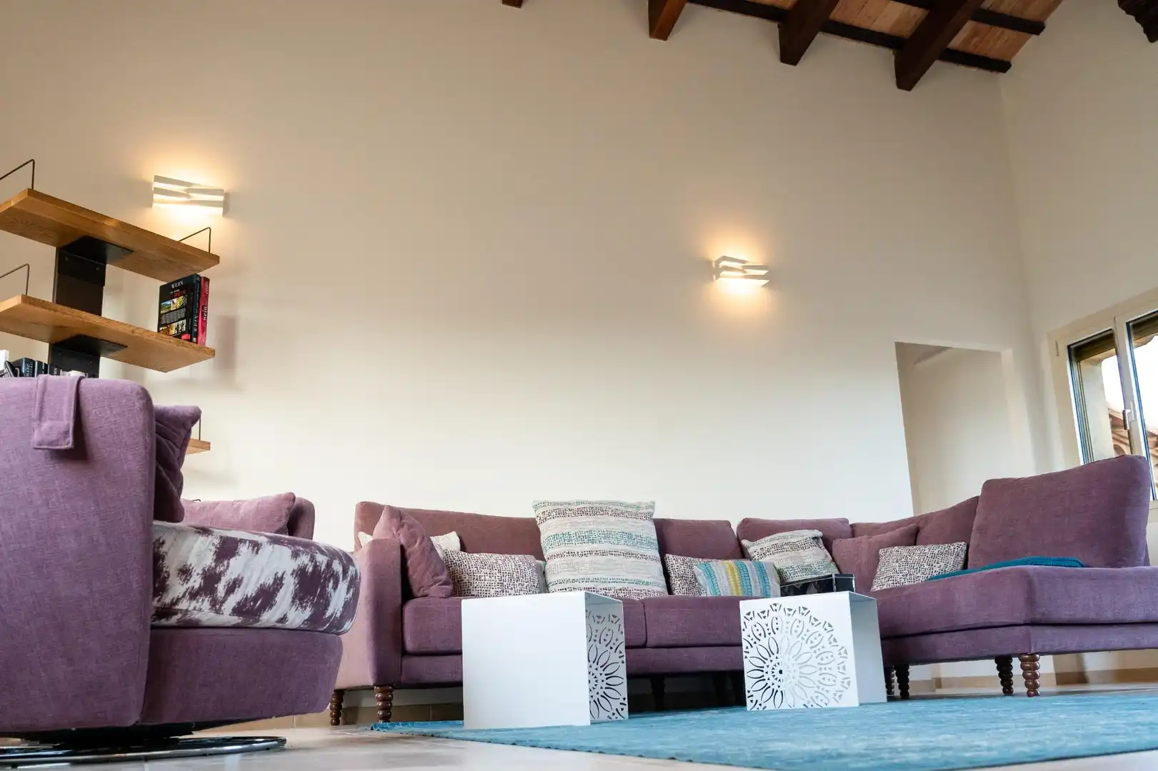 Sala d'estar de Finca rústica en venda en Falset amb Calefacció, Jardí privat i Terrassa