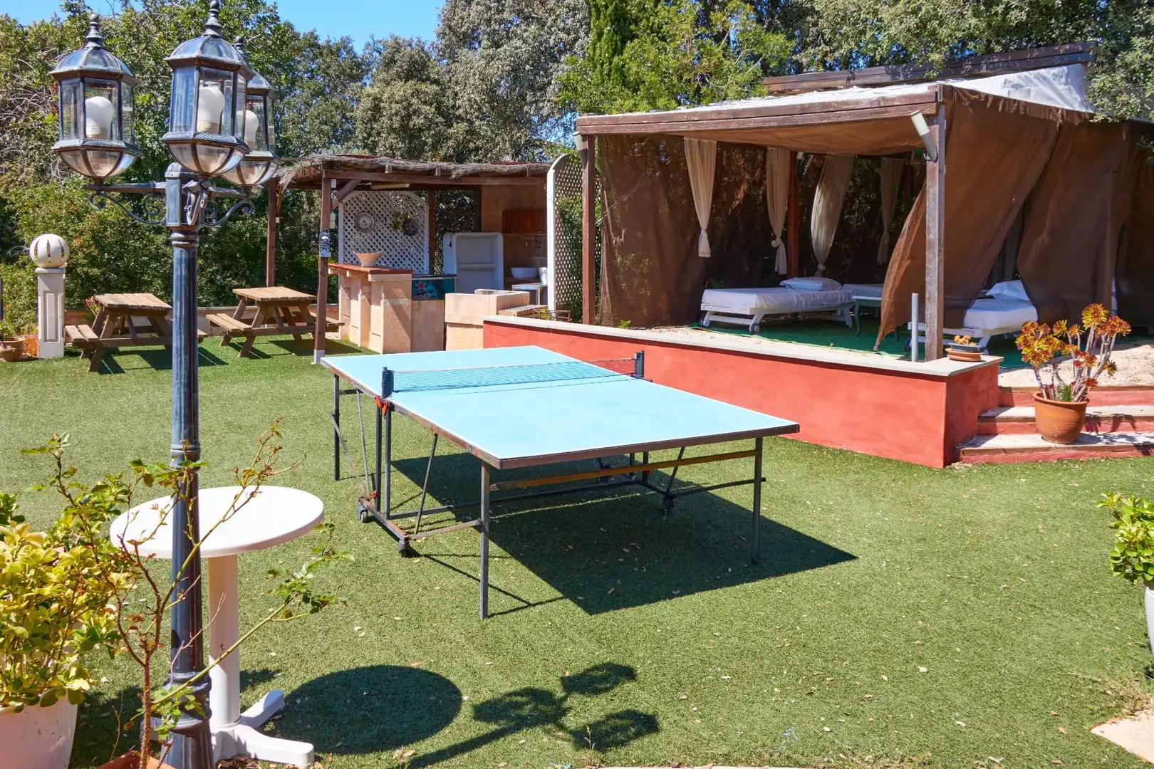 Terraza de Finca rústica en venta en Llucmajor con Aire acondicionado, Jardín privado y Terraza