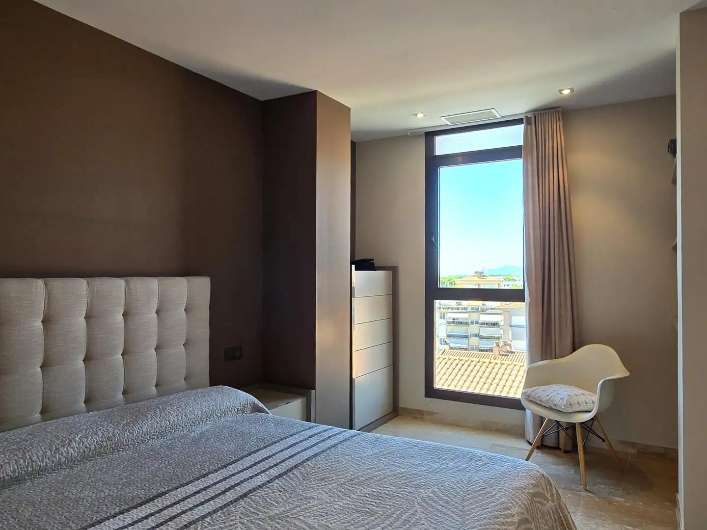 Schlafzimmer von Maisonette zum Verkauf in L'Ametlla de Mar  mit Klimaanlage, Heizung und Terrasse