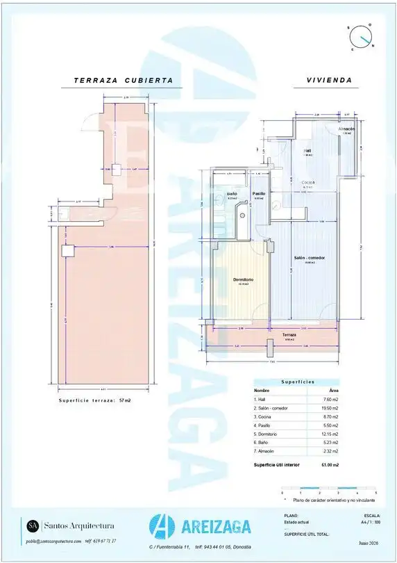 Piso en venta en Donostia - San Sebastián  con Aire acondicionado, Calefacción y Jardín privado