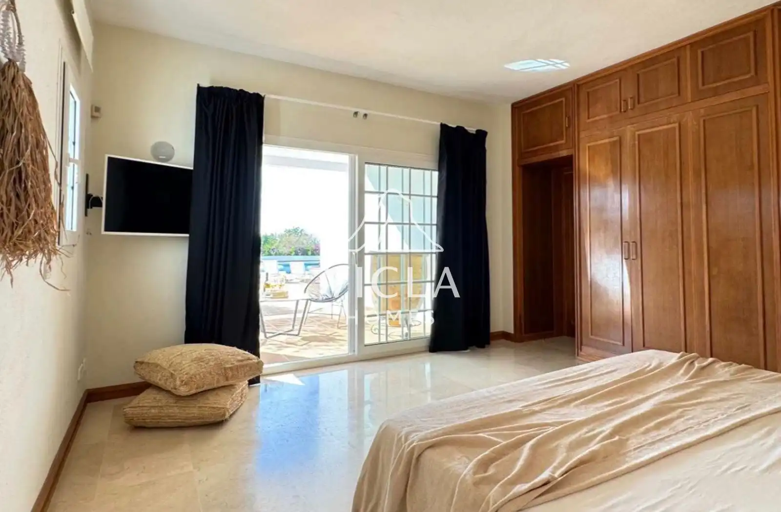 Habitación de Casa o chalet en venta en Santa Eulària des Riu con Aire acondicionado, Calefacción y Terraza