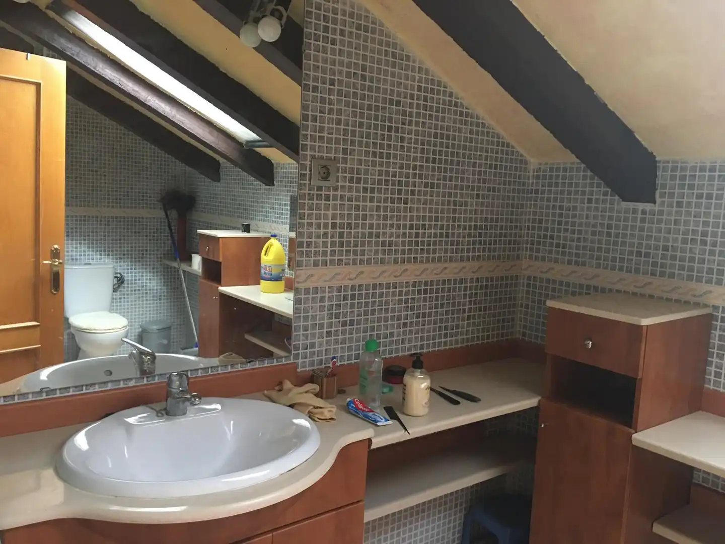 Badezimmer von Einfamilien-Reihenhaus zum Verkauf in Torre-Pacheco mit Klimaanlage, Heizung und Möbliert