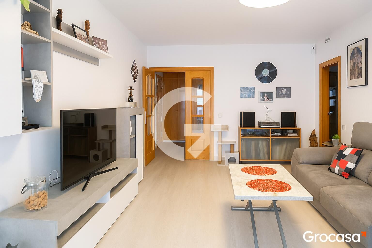 Sala d'estar de Planta baixa en venda en Cubelles amb Aire condicionat, Calefacció i Traster