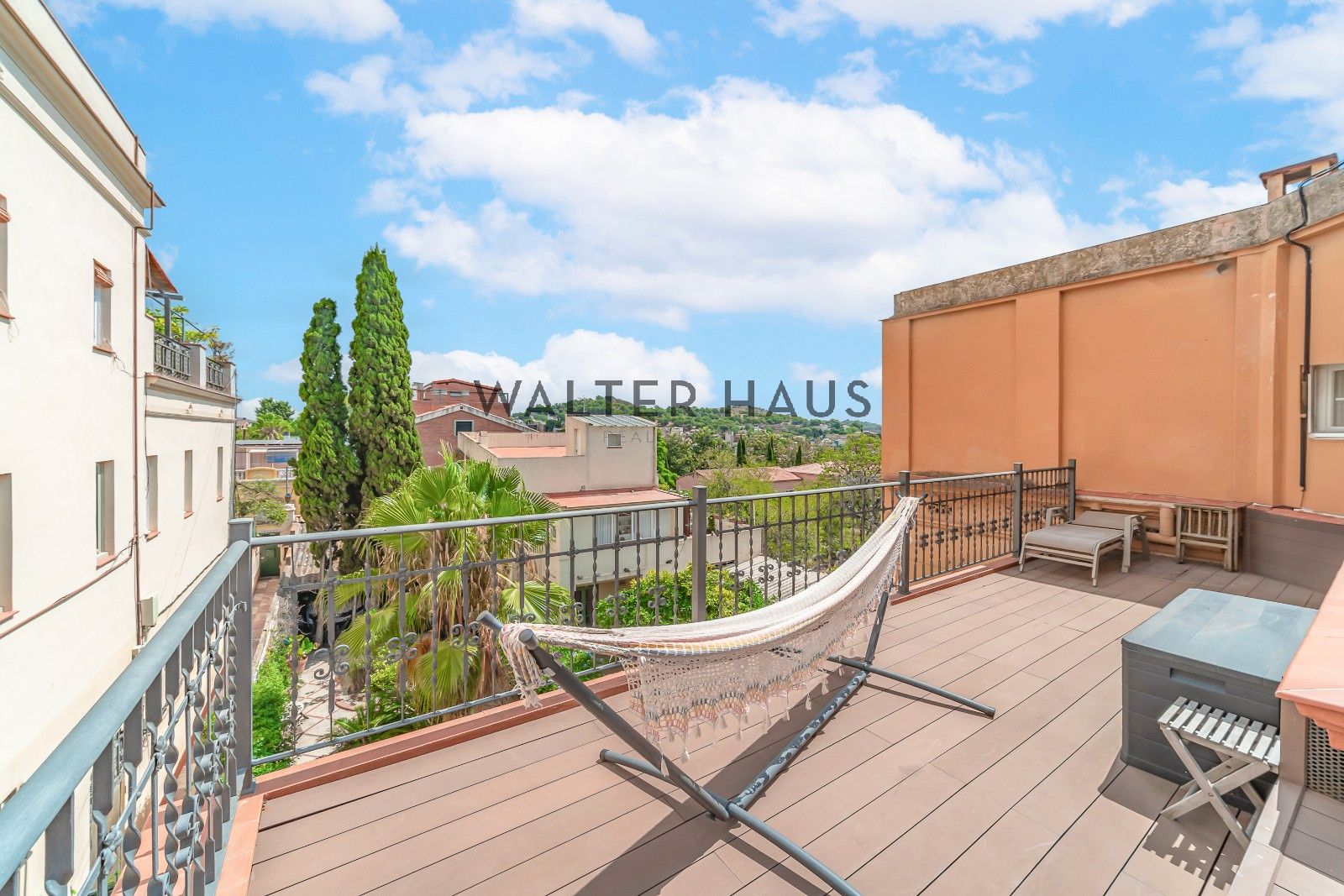 Terrassa de Dúplex en venda en  Barcelona Capital amb Aire condicionat, Calefacció i Jardí privat