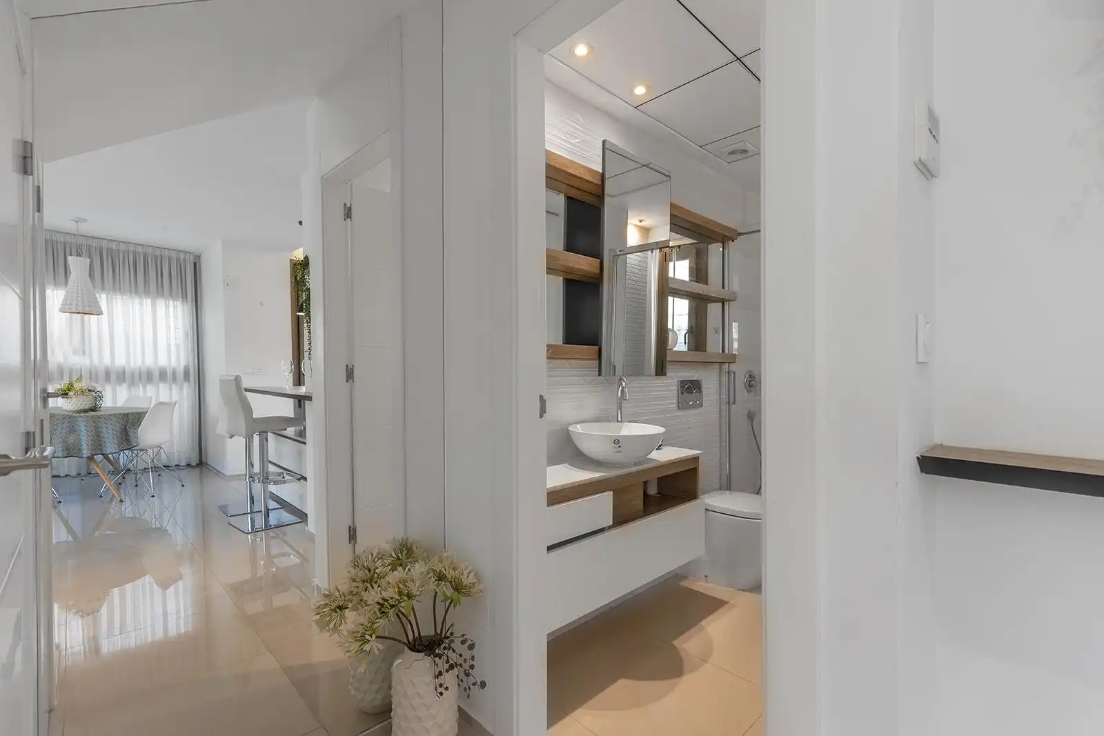 Bathroom of Duplexes for sale in Rojales  with Air Conditioner, Heating and Private garden