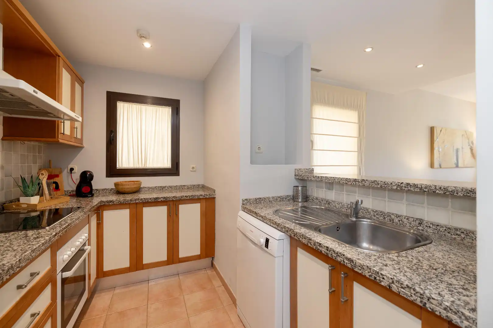 Küche von Wohnung zum Verkauf in Marbella mit Klimaanlage, Heizung und Terrasse