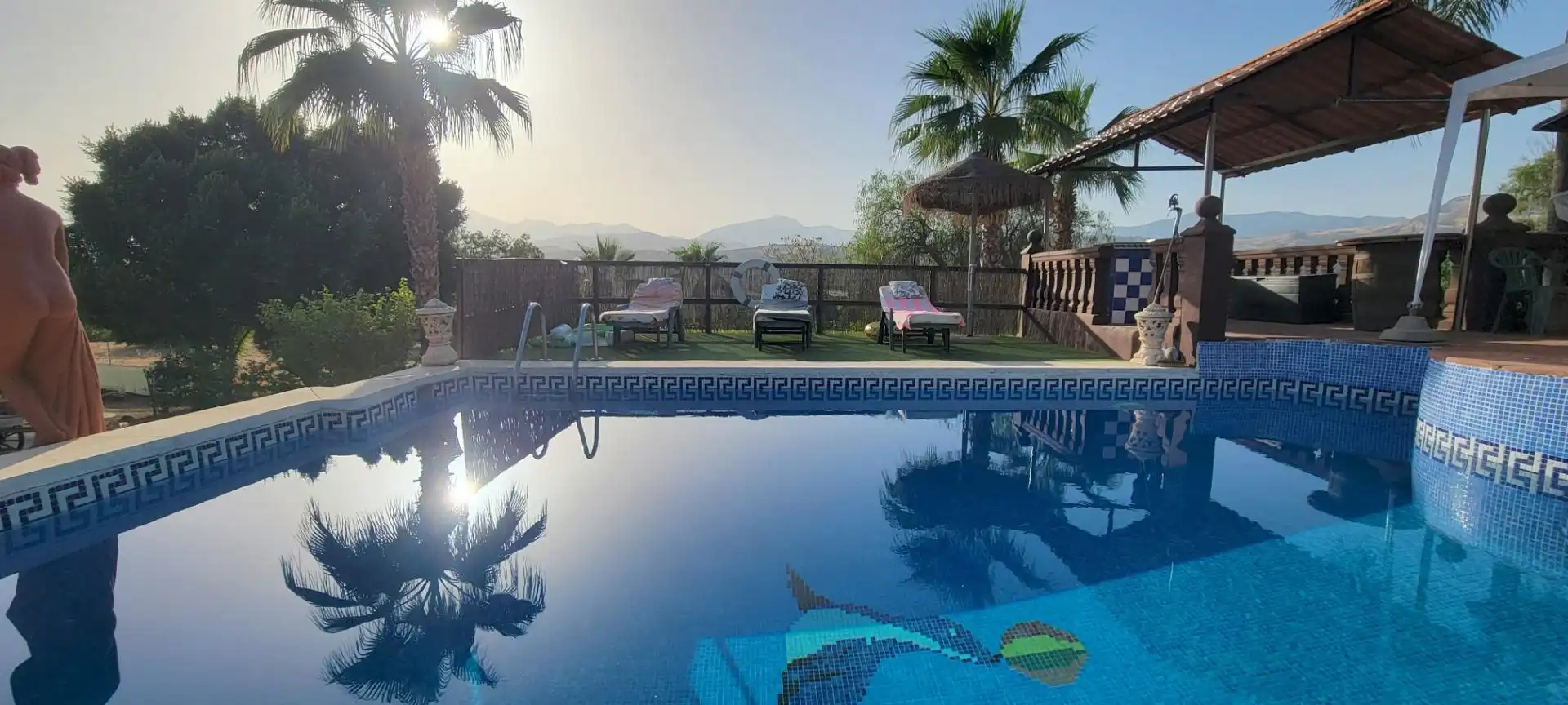 Piscina de Finca rústica en venda en Pizarra amb Aire condicionat, Calefacció i Piscina