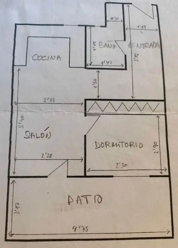 Apartamento en venta en Madrid con Calefacción