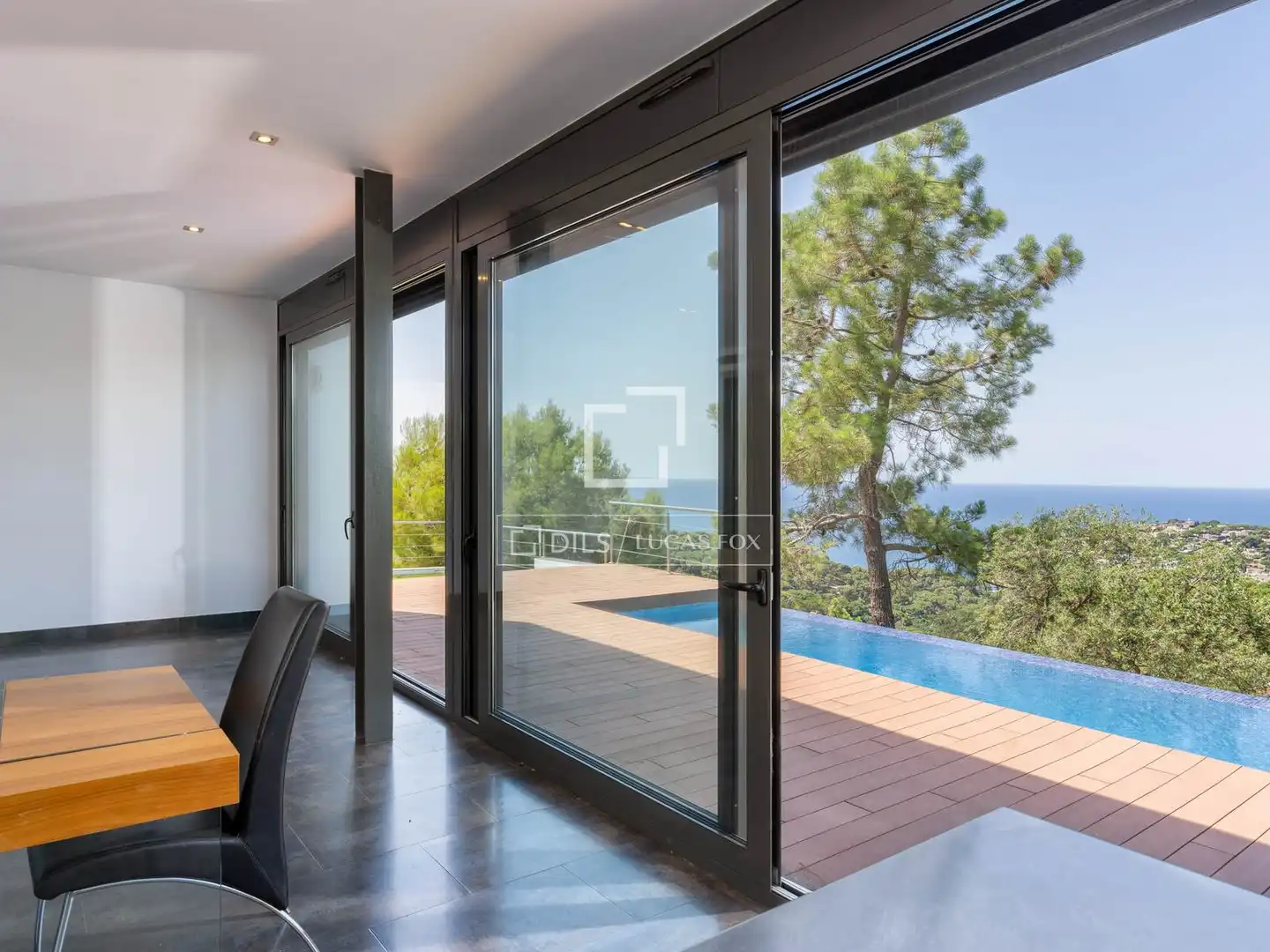 Terrasse von Haus oder Chalet zum Verkauf in Lloret de Mar mit Klimaanlage, Privatgarten und Terrasse
