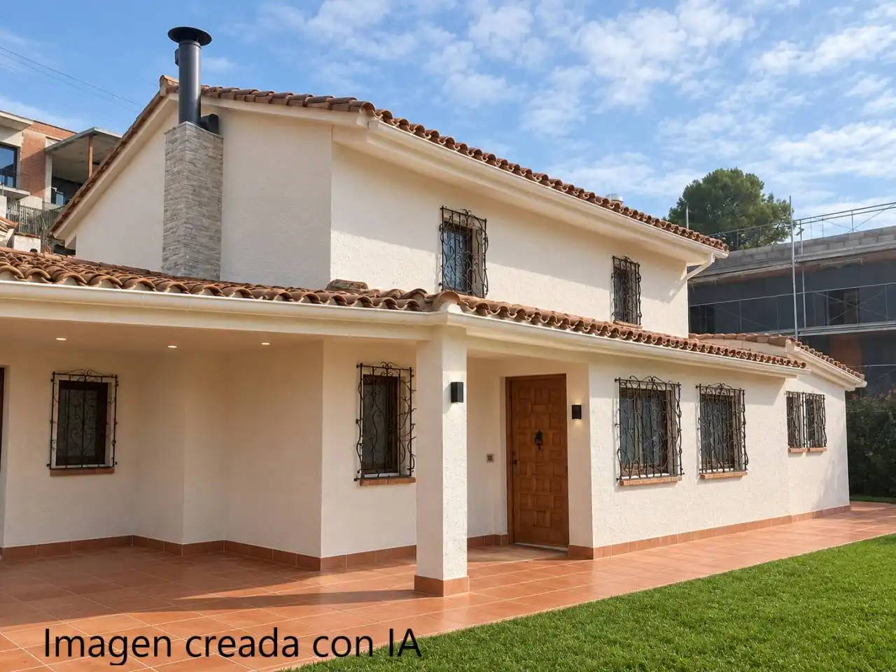 Chalet con jardín en venta en Calle Sant Jordi