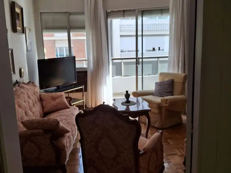 Living room of Flat for sale in  Murcia Capital  with Air Conditioner, Terrace and Balcony