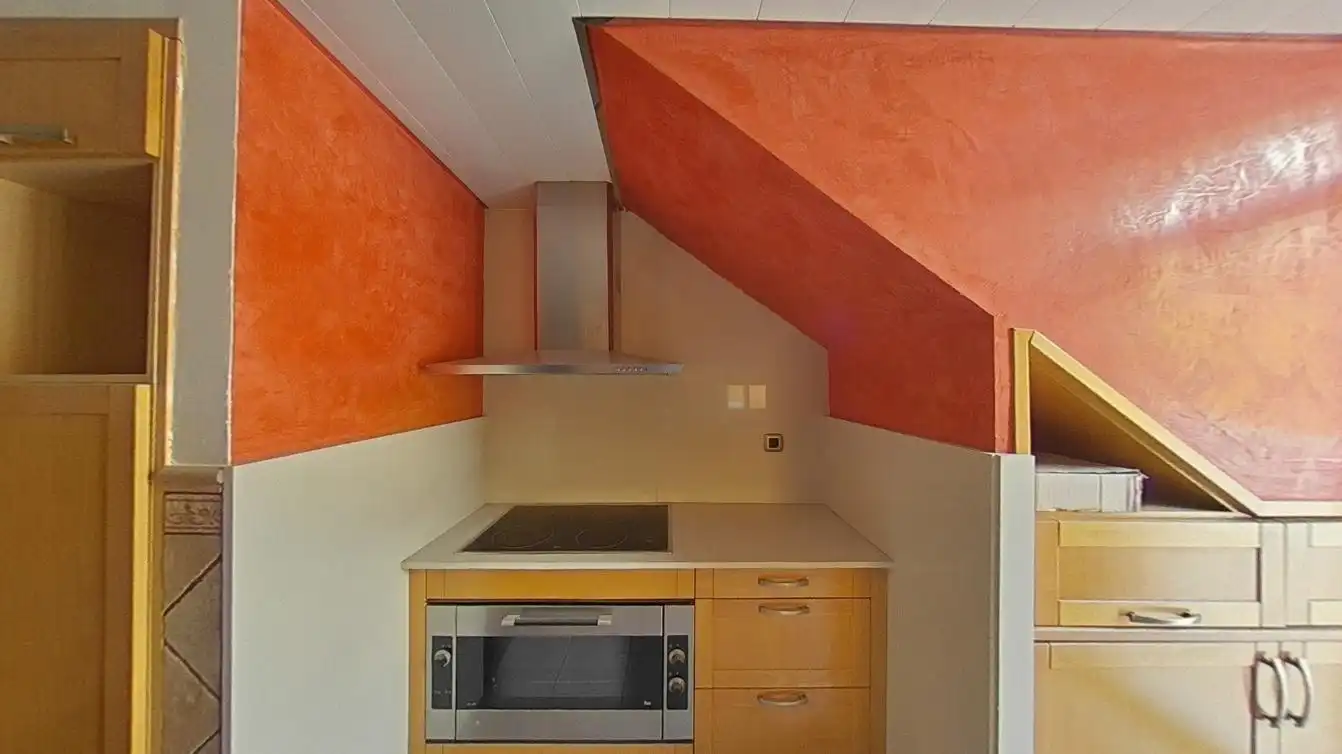 Cocina de Dúplex en venta en Cerdanyola del Vallès con Calefacción y Terraza