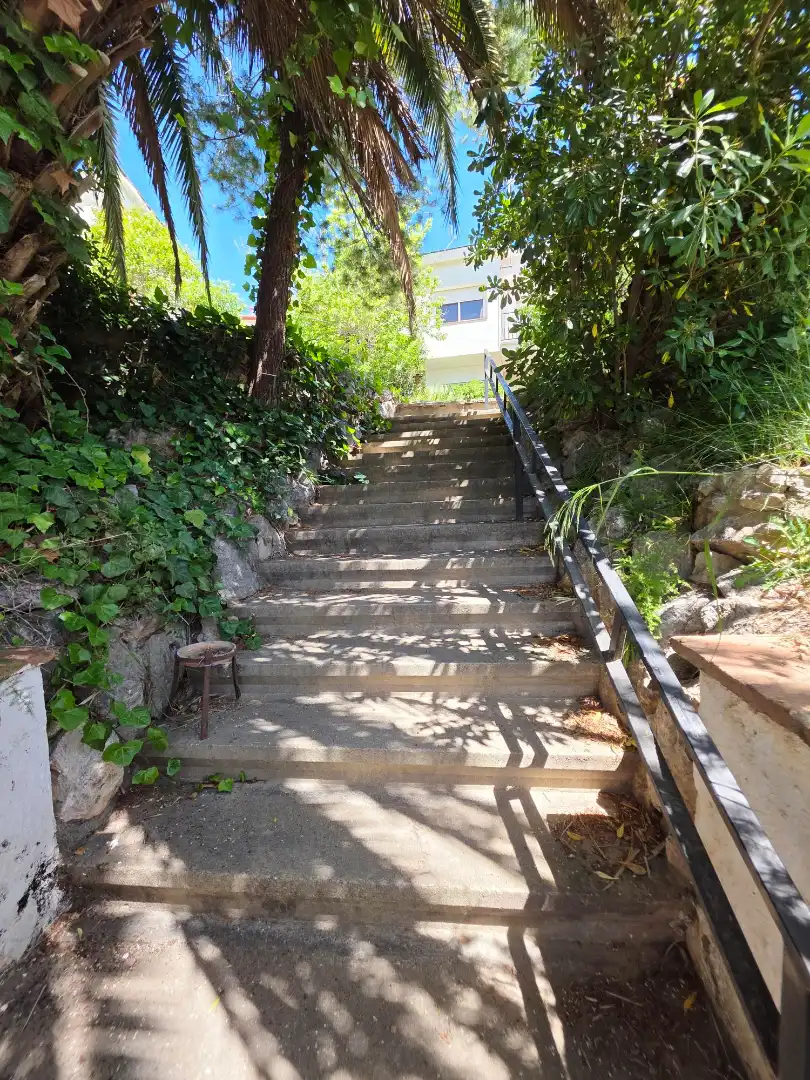Vista exterior de Casa o xalet en venda en Vallirana amb Calefacció, Jardí privat i Terrassa