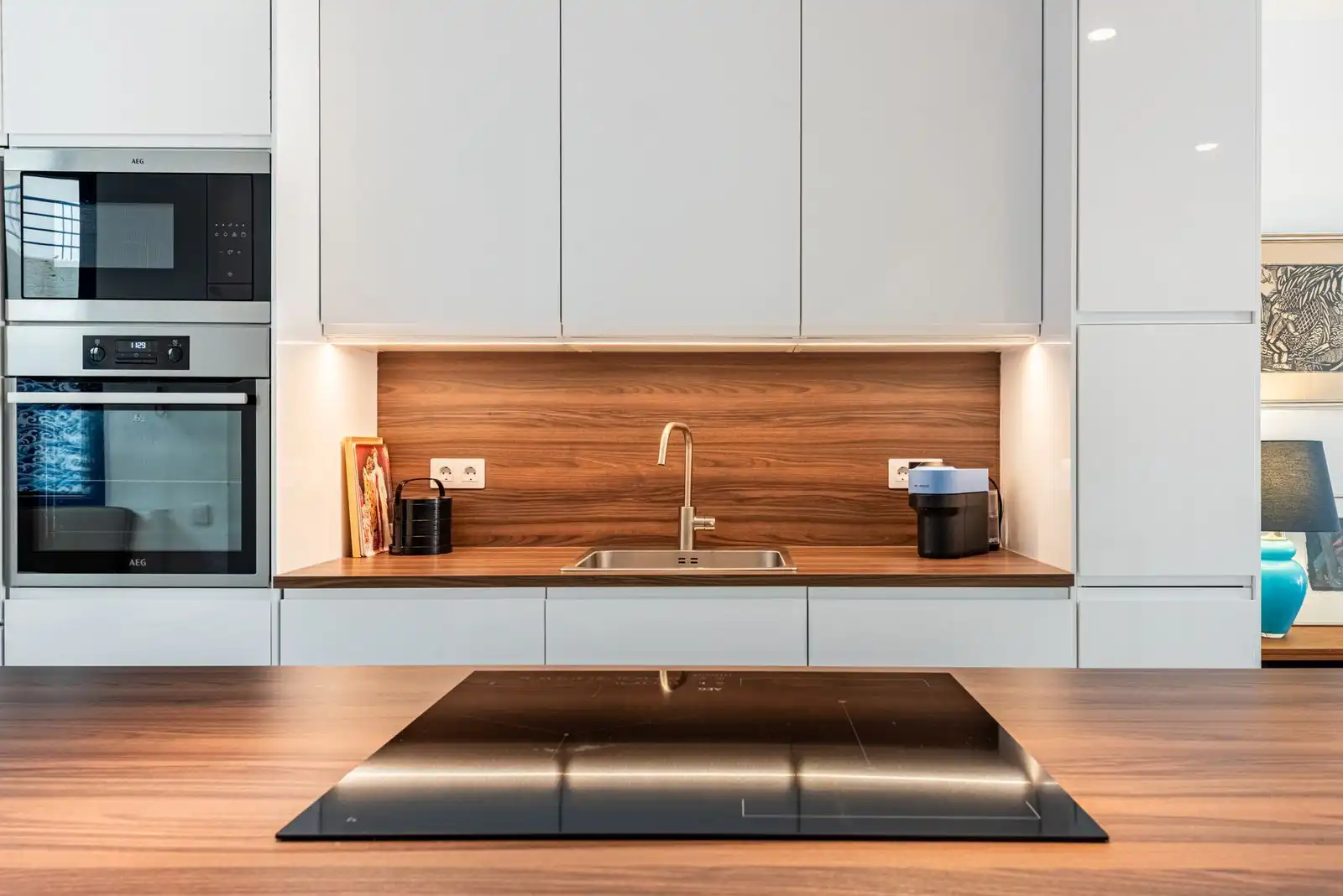 Cocina de Dúplex en venta en Marbella con Aire acondicionado, Terraza y Piscina