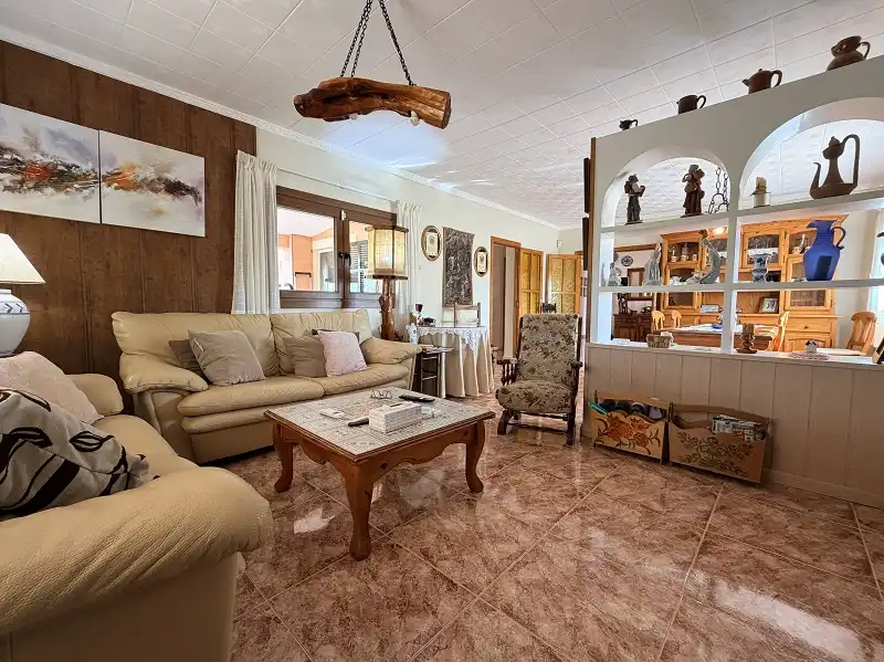 Sala de estar de Casa o chalet en venta en Llucmajor con Aire acondicionado, Calefacción y Jardín privado