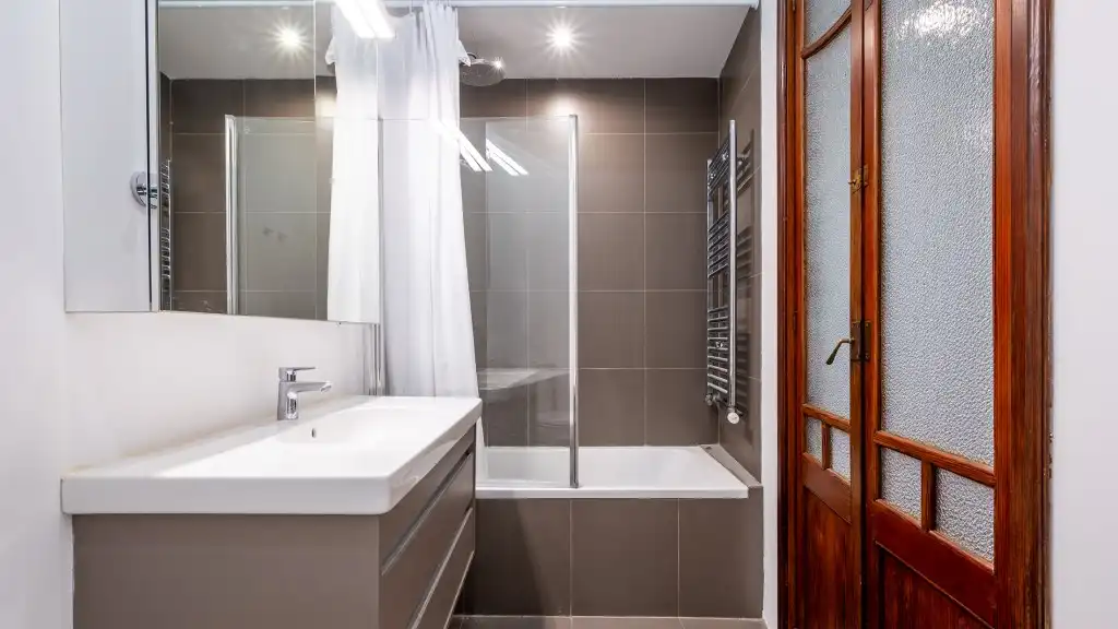 Bany de Apartament en venda en  Palma de Mallorca amb Aire condicionat, Calefacció i Terrassa