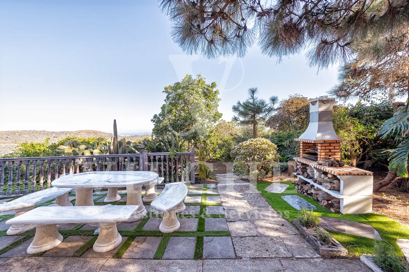 Terrassa de Casa o xalet en venda en Santa Brígida amb Jardí privat, Terrassa i Traster