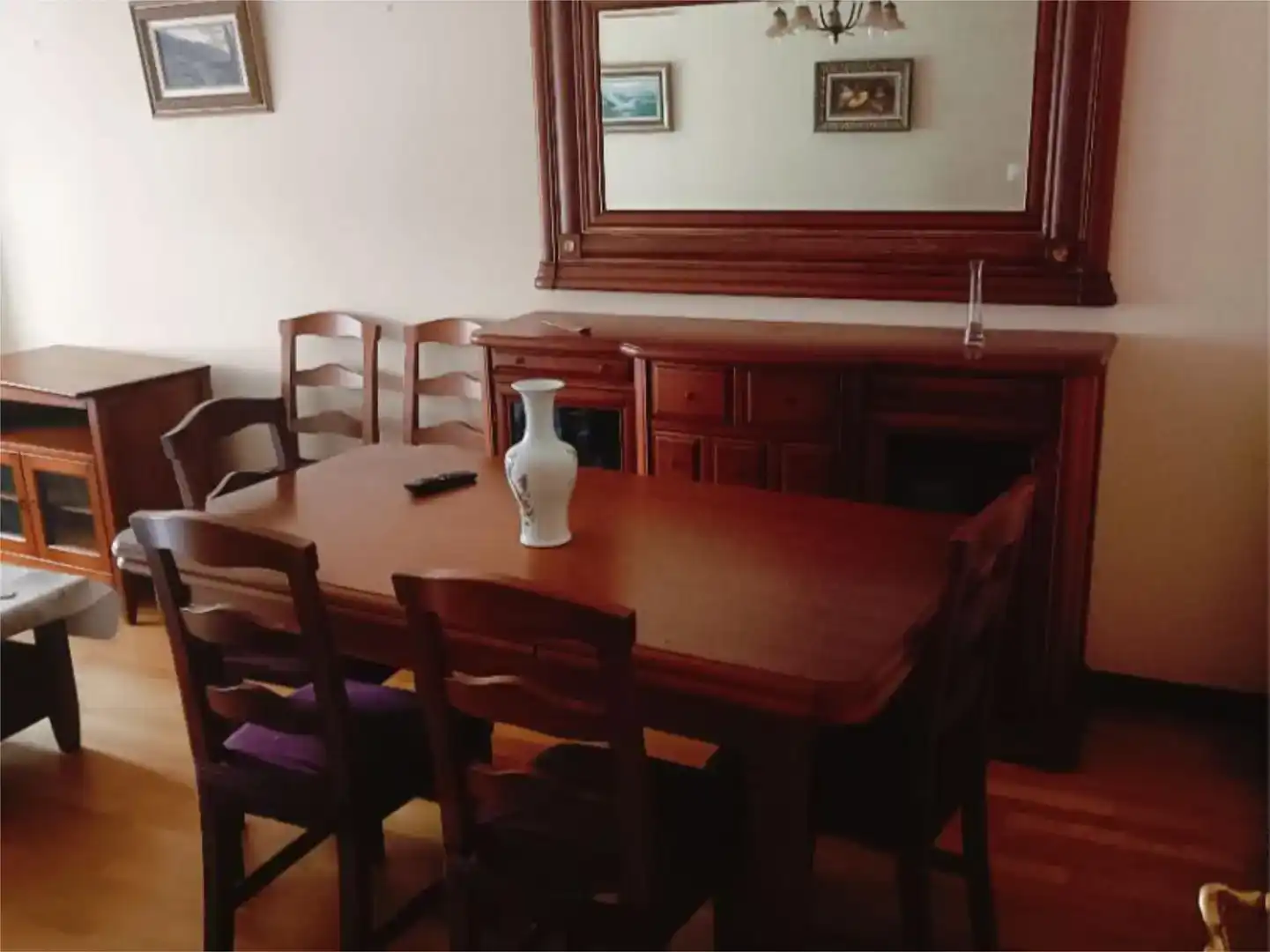 Dining room of Flat for rent in Viveiro  with Furnished and Balcony