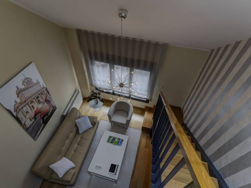 Sala d'estar de Àtic en venda en Valladolid Capital amb Calefacció i Balcó