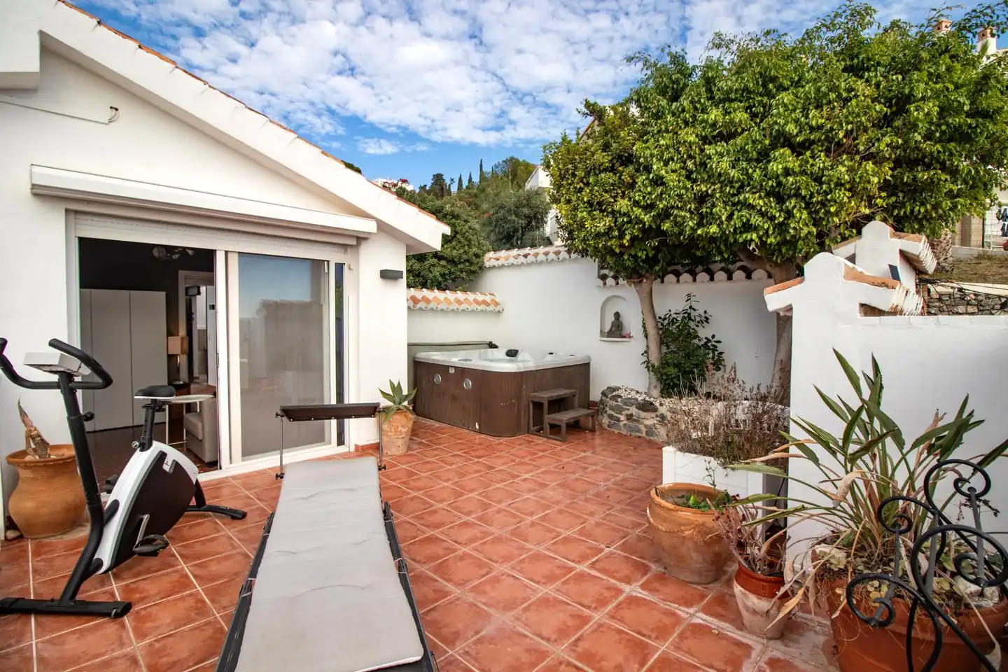 Terraza de Casa o chalet en venta en Almuñécar con Aire acondicionado, Terraza y Trastero