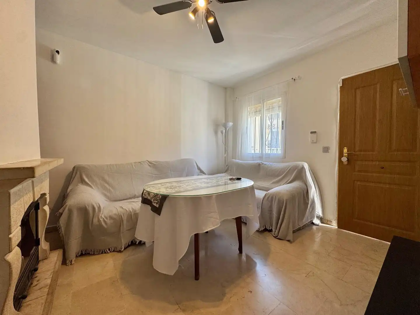 Sala d'estar de Casa adosada en venda en Pulianas amb Traster, Balcó i Piscina comunitària