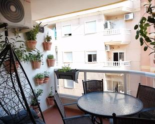 Balcony of Flat to rent in Torrevieja  with Air Conditioner, Heating and Furnished