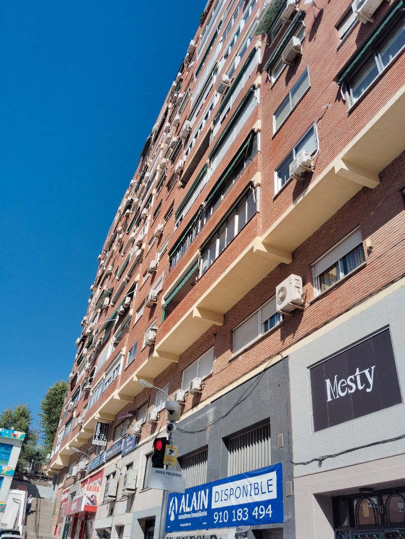 Exterior view of Flat for sale in  Madrid Capital  with Air Conditioner and Heating